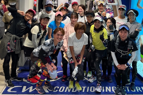 【直営店 三宮店】5月8日（日）に「福士加代子と走る☆CW-Xランニングクリニック」in神戸 を開催いたしました！